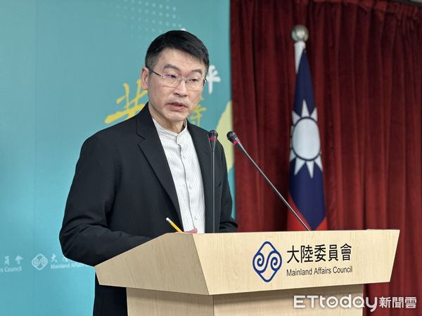 ▲▼陸委會副主委、發言人梁文傑。（圖／記者蔡紹堅攝）