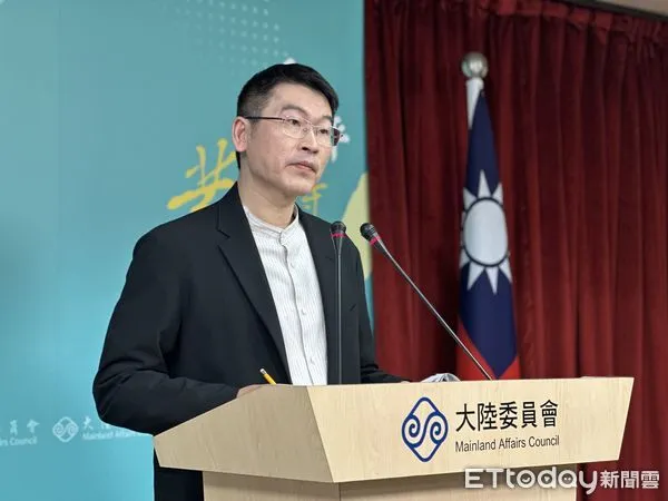 ▲▼陸委會副主委、發言人梁文傑。（圖／記者蔡紹堅攝）