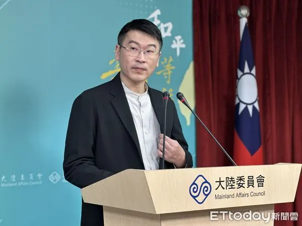 ▲▼陸委會副主委、發言人梁文傑。（圖／記者蔡紹堅攝）