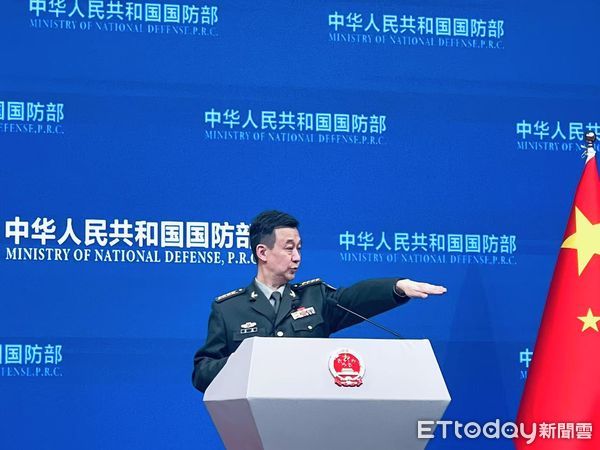 ▲▼ 大陸國防部發言人吳謙（2025.2.27）            。（圖／記者任以芳攝）