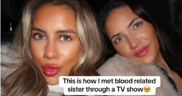 一名曾在2021年參加戀愛實境節目《初次約會》的女性近日宣布，她雖然沒有靠節目找到攜手一生的真愛，但卻意外找回了她失散多年的親生姊姊。（圖／翻攝Tiktok／katiekumarr）