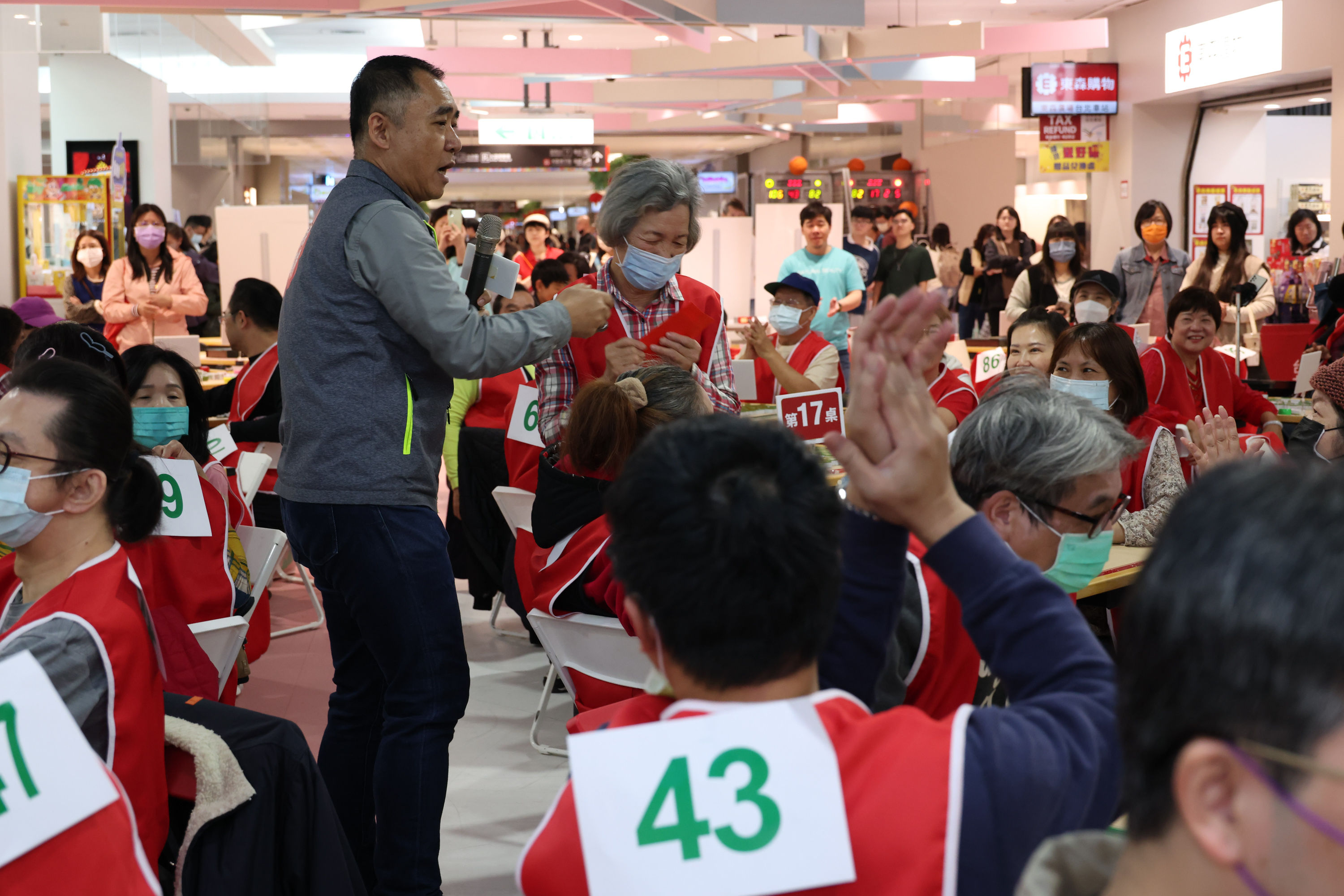 ▲▼  東森廣場麻將大賽。（圖／記者黃克翔攝）
