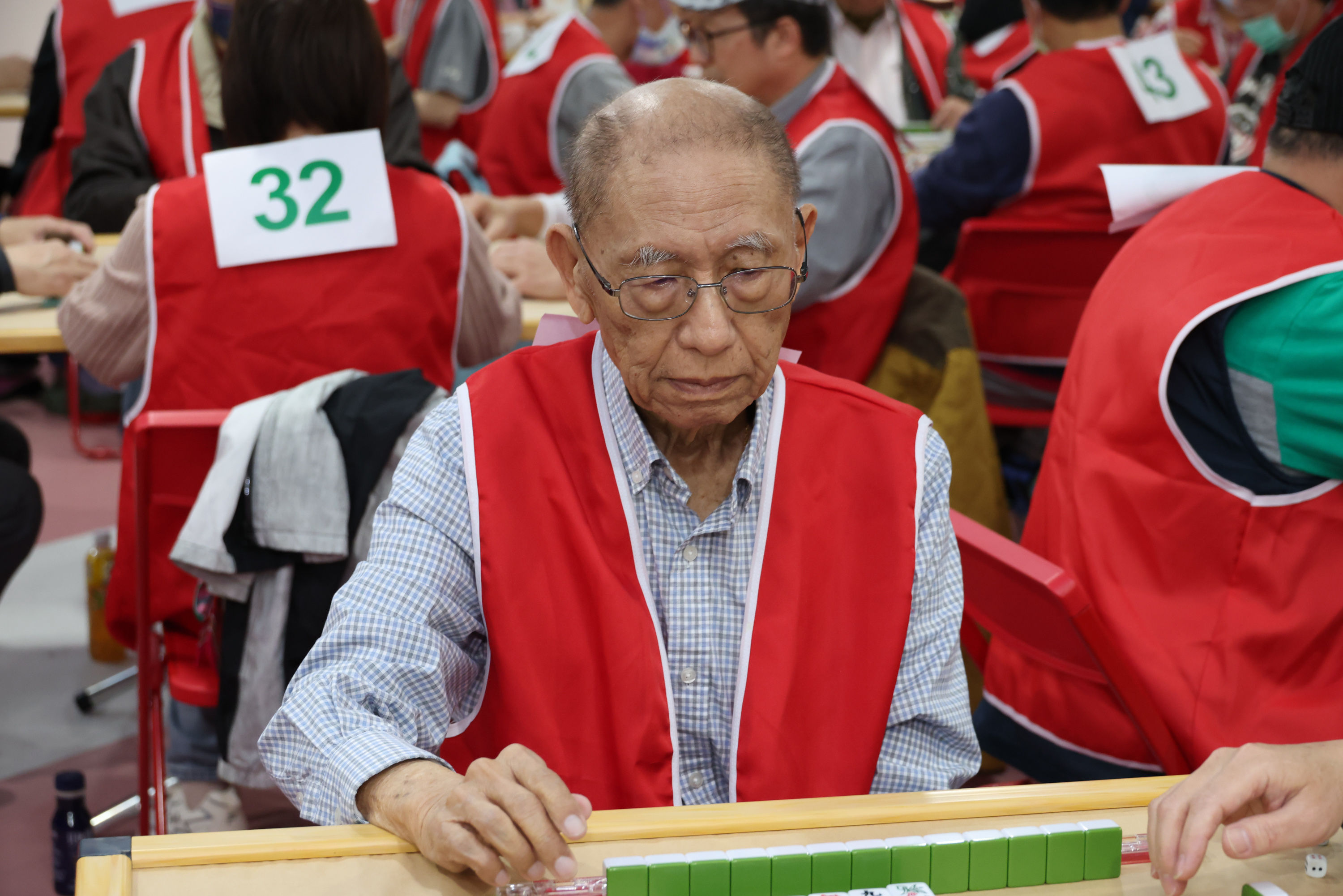 ▲▼ 東森廣場麻將大賽。（圖／記者黃克翔攝）