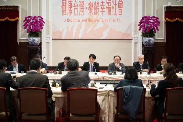 ▲▼總統賴清德主持健康台灣委員會。（圖／總統府提供）