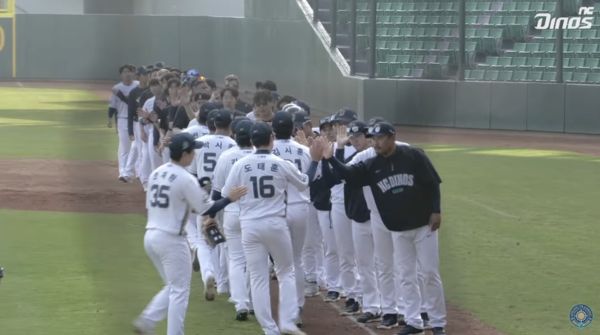 ▲NC恐龍來台春訓。（圖／截自NC恐龍YT頻道）