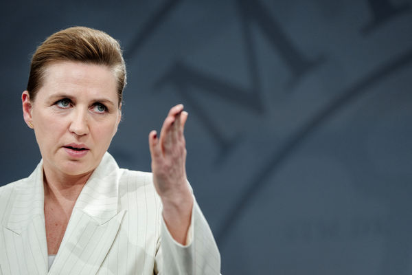 ▲▼ 丹麥總理佛瑞德里克森（Mette Frederiksen）。（圖／路透）