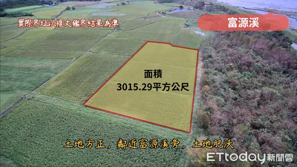 ▲花蓮縣瑞穗鄉農地坐落花東縱谷平原，有富源溪與秀姑巒溪流域通過，土壤肥沃，被譽為台灣的稻米之鄉。（圖／花蓮分署提供，下同）