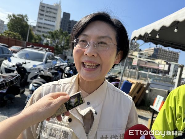 ▲▼ 胞弟、通法寺住持4人涉貪遭收押，林岱樺照跑行程：勇敢面對。（圖／民眾提供）