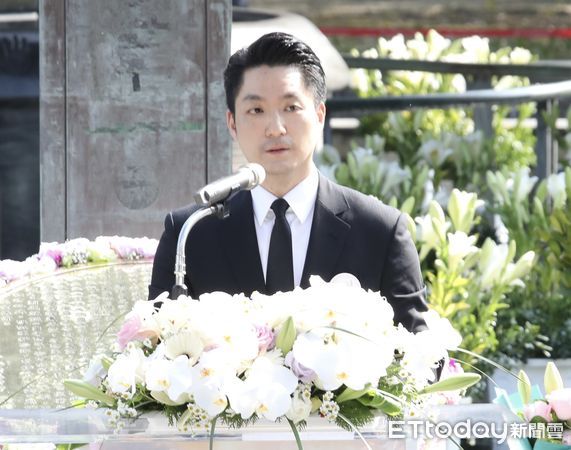 ▲▼台北市二二八事件78周年紀念會 馬英九 蔣萬安 致詞 民眾嗆聲。（圖／記者屠惠剛攝）