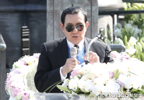 ▲▼台北市二二八事件78周年紀念會 馬英九 蔣萬安 致詞 民眾嗆聲。（圖／記者屠惠剛攝）