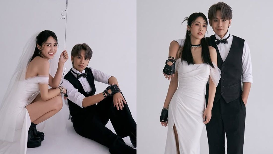 ▲▼大元鼓鼓結婚。（圖／翻攝自Instagram／dayuanlin）