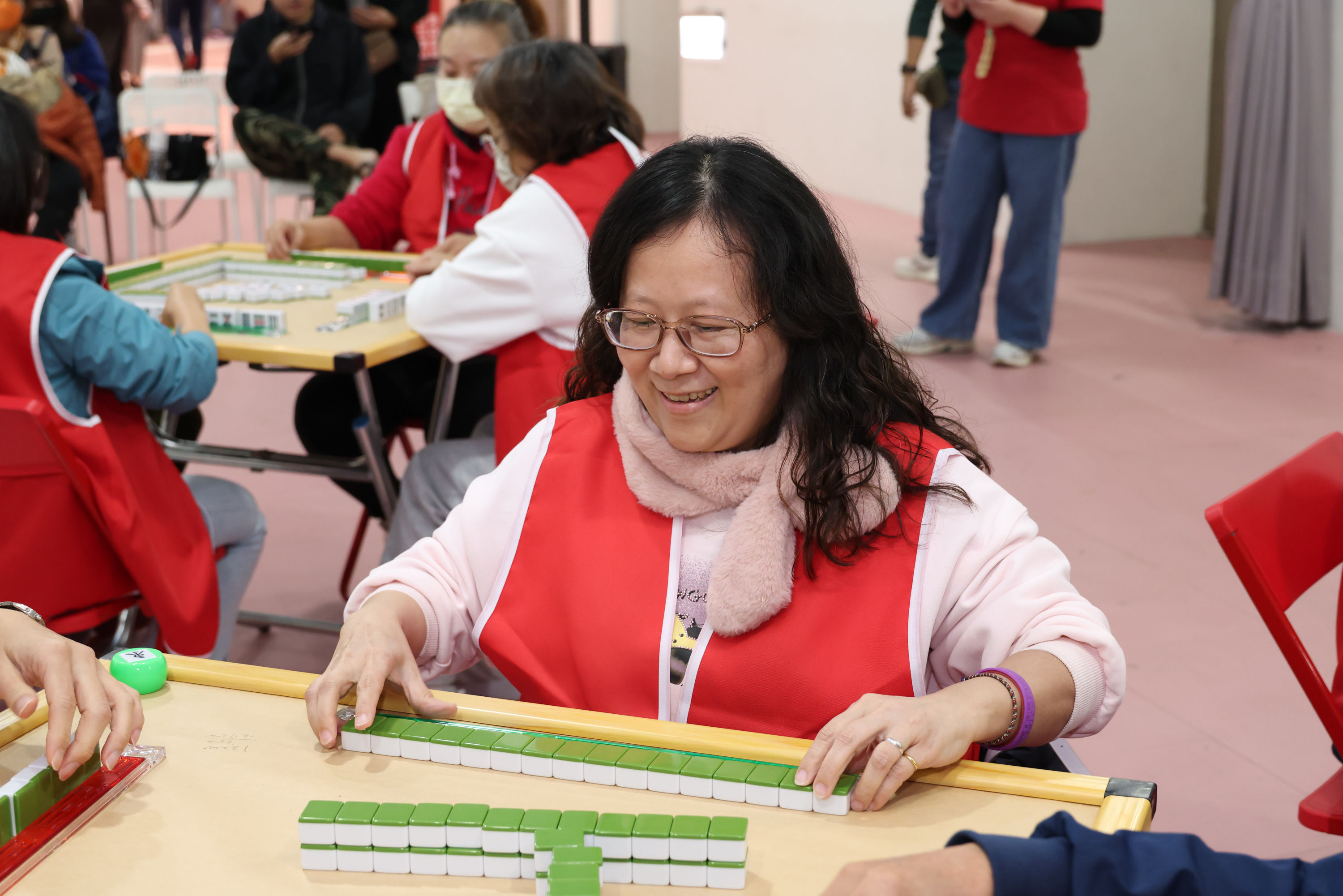 ▲▼ 東森廣場麻將大賽。（圖／記者黃克翔攝）