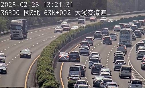 ▲▼228連假國道。（圖／高公局提供）