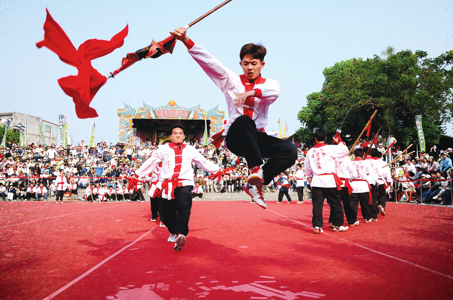 ▲▼內門宋江陣。（圖／觀光署提供）