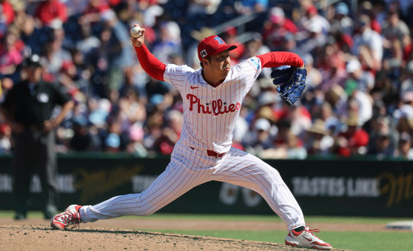 ▲美國職棒費城費城人隊投手青柳晃洋。（圖／路透社）
