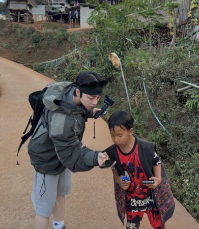 ▲▼▲▼ 《換乘戀愛2》圭民泰國遇上車禍！　近況曝光。（圖／翻攝自圭民IG）