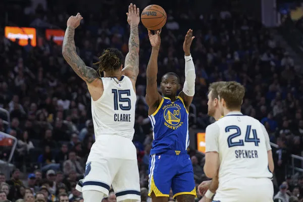 ▲勇士庫明加。（圖／達志影像／美聯社）