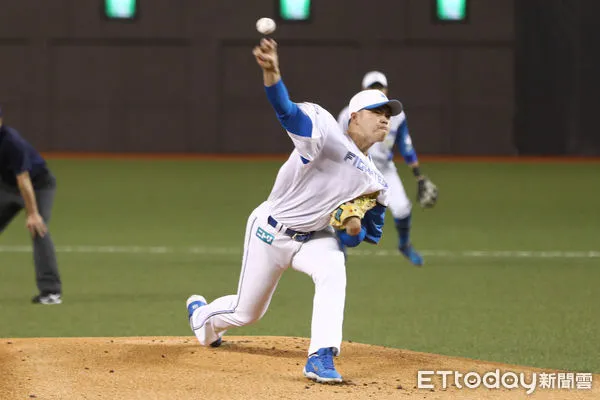 ▲火腿鬥士投手孫易磊。（圖／記者林敬旻攝）