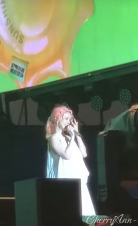 ▲▼薛凱琪落淚。（圖／翻攝微博）