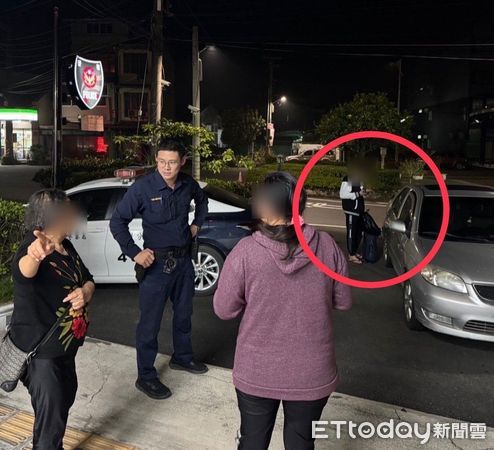 ▲潮州警分局竹田分駐所員警找到吳姓少年             。（圖／記者陳崑福翻攝）