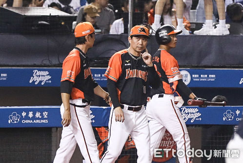 ▲統一獅總教練林岳平。（圖／記者林敬旻攝）