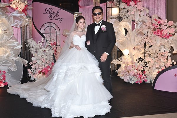 ▲▼黑男、Lucy婚禮。（圖／記者李毓康攝）