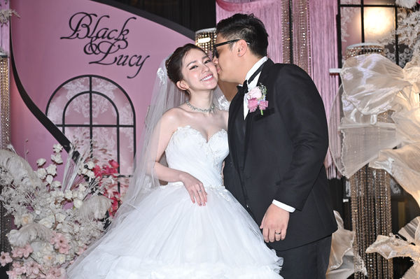 ▲▼黑男、Lucy婚禮。（圖／記者李毓康攝）