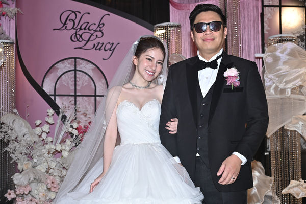 ▲▼黑男、Lucy婚禮。（圖／記者李毓康攝）