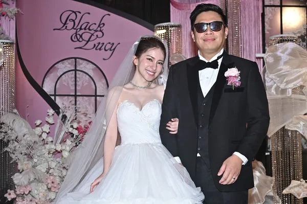 ▲▼黑男、Lucy婚禮。（圖／記者李毓康攝）