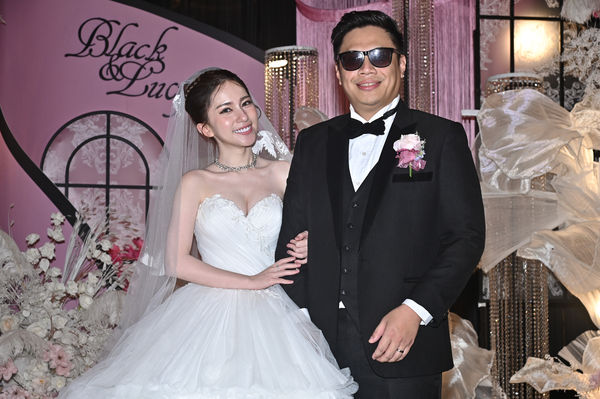 ▲▼黑男、Lucy婚禮。（圖／記者李毓康攝）