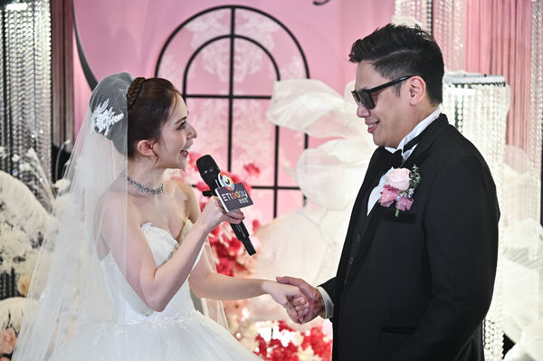 ▲▼黑男、Lucy婚禮。（圖／記者李毓康攝）