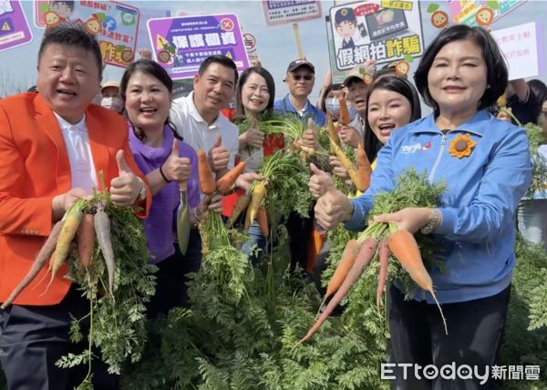 ▲VDS活力東勢辦理2025年「國際台灣胡蘿蔔日」今年邁入四屆，今日在東勢鄉鐵馬道旁盛大舉行。（圖／記者游瓊華翻攝）