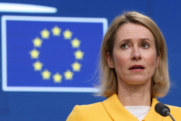 ▲▼歐盟外交與安全政策高級代表、歐盟委員會副主席卡拉斯（Kaja Kallas）。（圖／路透）