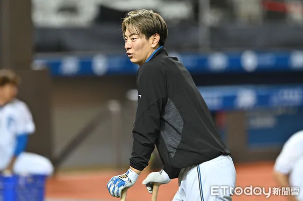 ▲▼日職北海道日本火腿鬥士隊2025台灣交流賽，松本剛。（圖／記者李毓康攝）