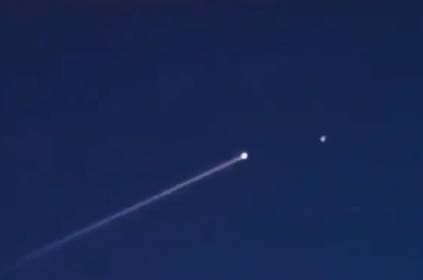 ▲▼陸高超音速「空對空飛彈」試射。（圖／翻攝X）