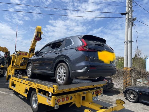 ▲國道1號北向北斗路段發生5車連環追撞。（圖／翻攝自國道1968）