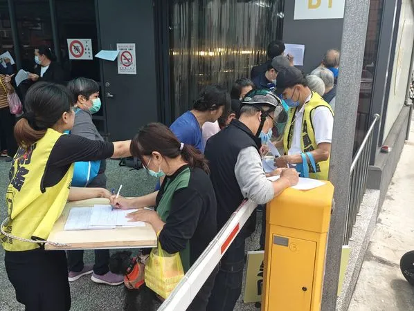 ▲罷免吳思瑤人潮。（圖／賴苡任提供）