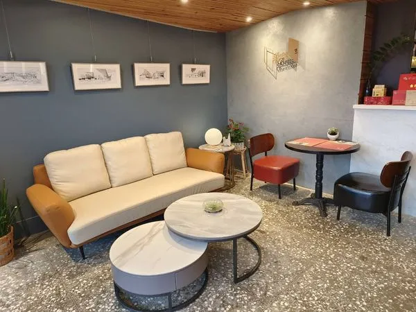 ▲讓人放鬆心情的用餐空間。（圖／記者張佩芬攝）