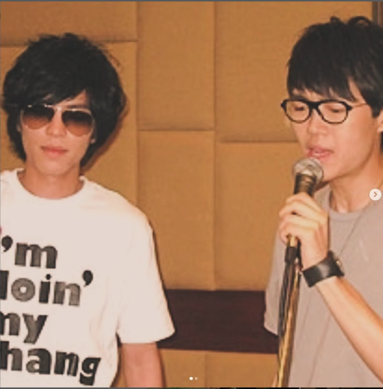 ▲蕭敬騰悼念方大同。（圖／翻攝蕭敬騰Instagram）