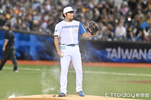 ▲▼日職北海道日本火腿鬥士隊2025台灣交流賽，伊藤大海。（圖／記者李毓康攝）