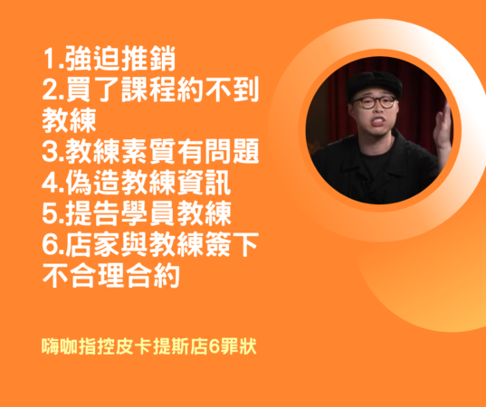 ▲▼High咖控訴6罪狀 。（圖／記者孟育民製圖）