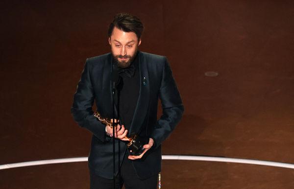 ▲基倫考克金（Kieran Culkin）奧斯卡最佳男配角。（圖／路透）