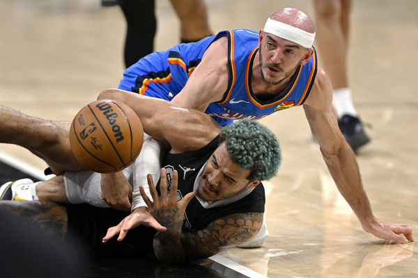 ▲▼雷霆一哥吉爾吉斯-亞歷山大；馬刺索漢。（圖／達志影像／美聯社）