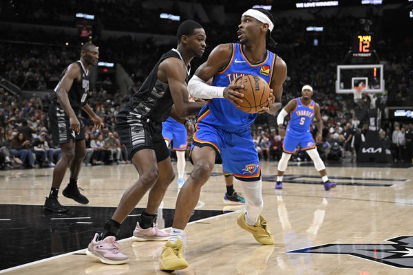 ▲▼雷霆一哥吉爾吉斯-亞歷山大；馬刺索漢。（圖／達志影像／美聯社）