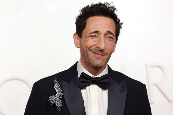 ▲奧斯卡：《粗獷派建築師》安德林布洛迪（Adrien Brody）。（圖／路透）