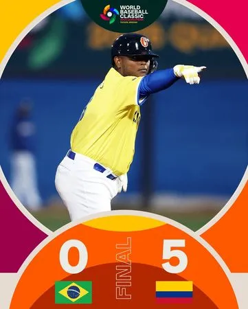 ▲▼經典賽資格賽，哥倫比亞5比0獲勝。（圖／截自WBC官方社群）