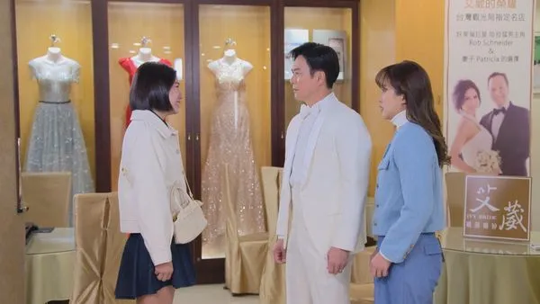 ▲米可白、王燦、賴慧如在《好運來》陷入三角戀。（圖／民視提供）