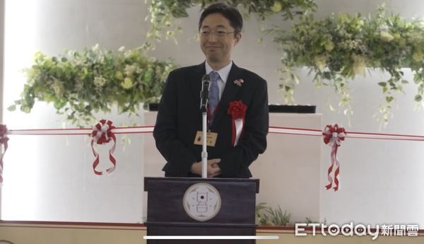 ▲台灣與熊本友好交流一環的「日台會館」，3日作為在台積電熊本廠所在地的菊陽町盛大開幕，台南市長黃偉哲應邀前往祝賀。（圖／記者林東良翻攝，下同）