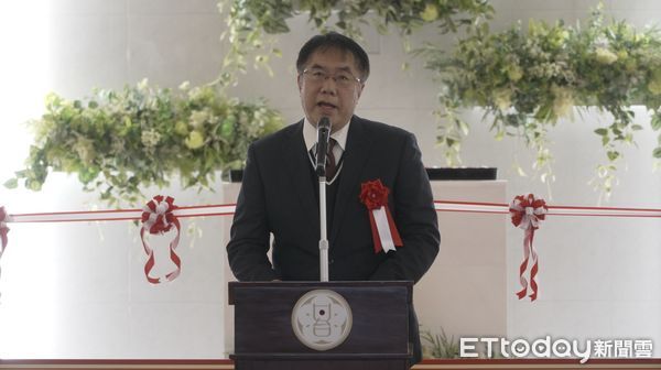 ▲台灣與熊本友好交流一環的「日台會館」，3日作為在台積電熊本廠所在地的菊陽町盛大開幕，台南市長黃偉哲應邀前往祝賀。（圖／記者林東良翻攝，下同）