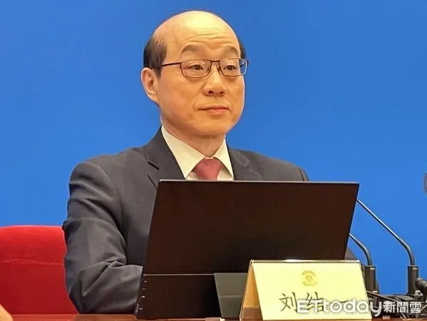 ▲▼ 2025兩會、政協中外記者會、劉結一、發言人             。（圖／記者任以芳攝）